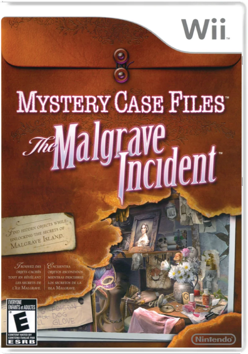 Mystery Case Files The Malgrave Incident - Nintendo Wii