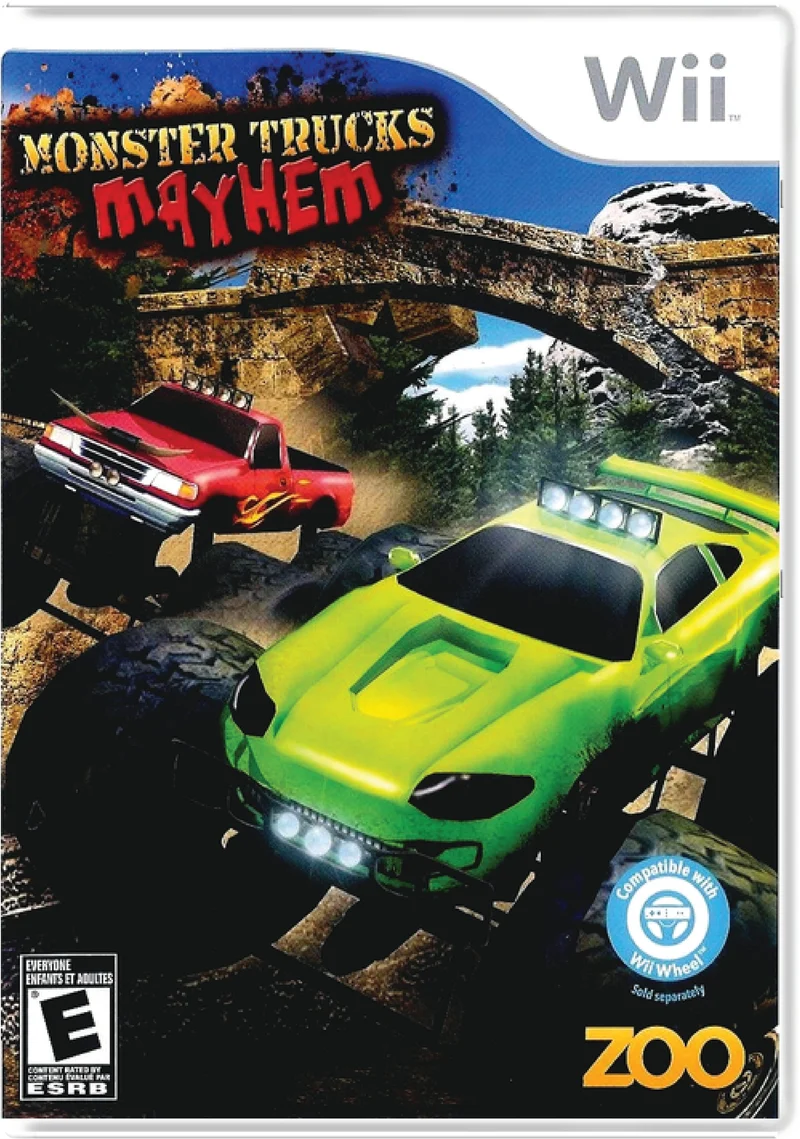 Monster Trucks Mayhem - Nintendo Wii
