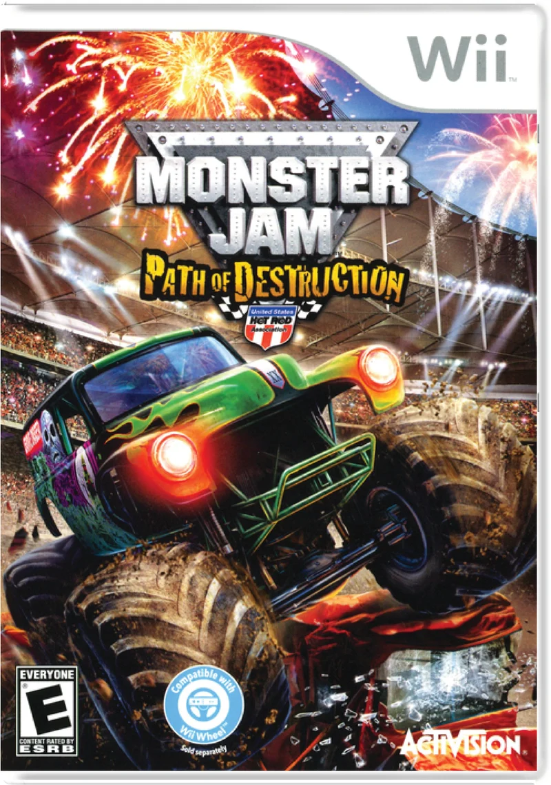 Monster Jam Path of Destruction - Nintendo Wii