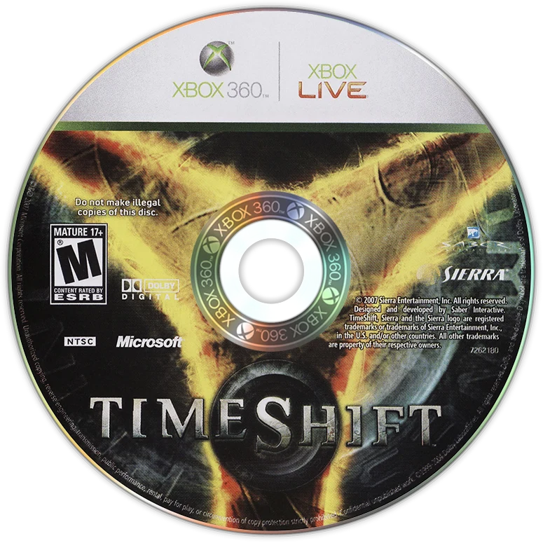 Timeshift - (Game Only) (Xbox 360)