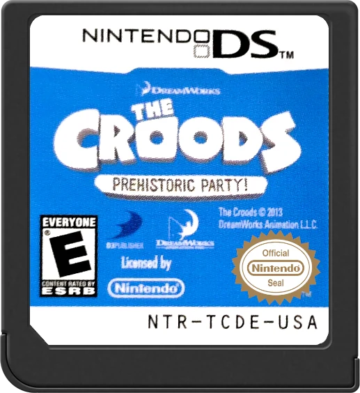 The Croods: Prehistoric Party - (Game Only) (Nintendo DS)