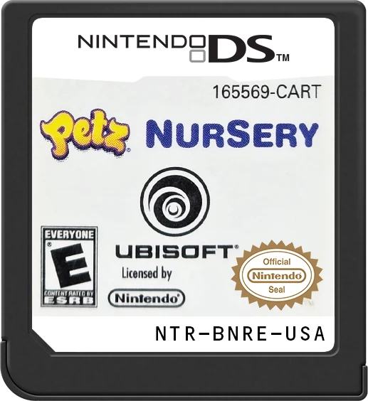 Petz: Nursery - (Game Only) (Nintendo DS)