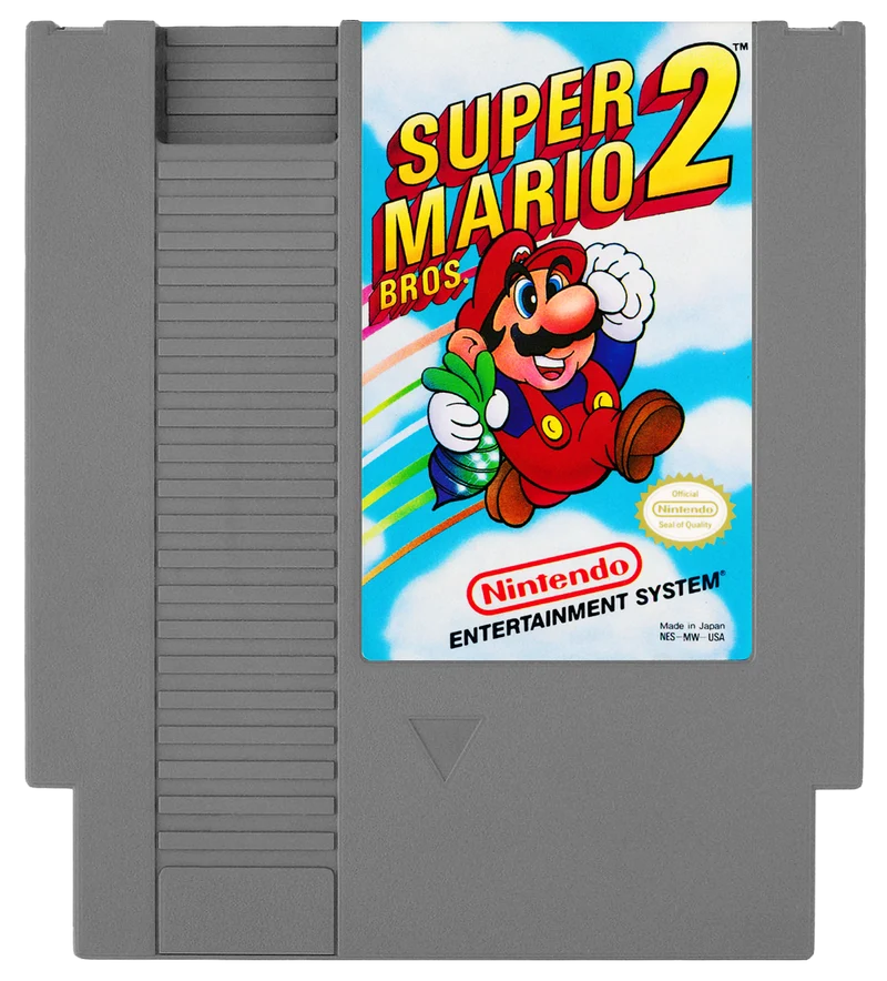 Super Mario Bros 2 - (Game Only) (NES)