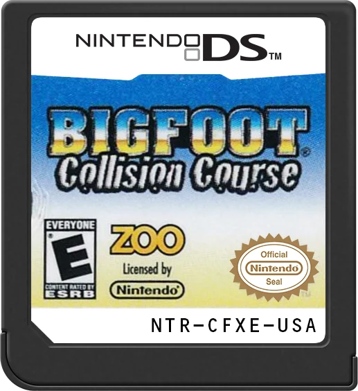Bigfoot Collision Course - (Game Only) (Nintendo DS)