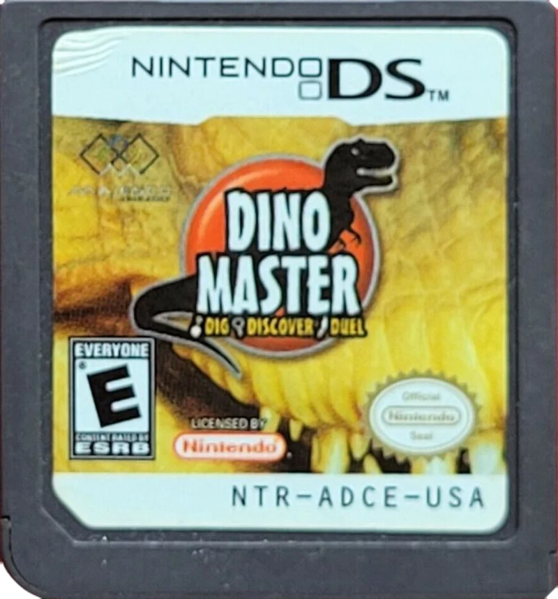 Dino Master Dig Discover Duel - (Game Only) (Nintendo DS)