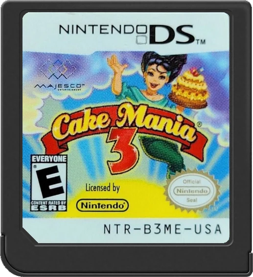 Cake Mania 3 - (Game Only) (Nintendo DS)