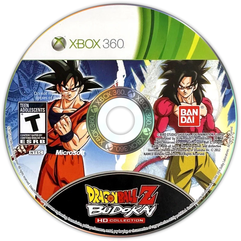 Dragon Ball Z Budokai HD Collection - (Game Only) (Xbox 360)