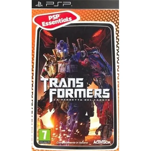 Transformers La Vendetta Del Caduto PSP - Usato