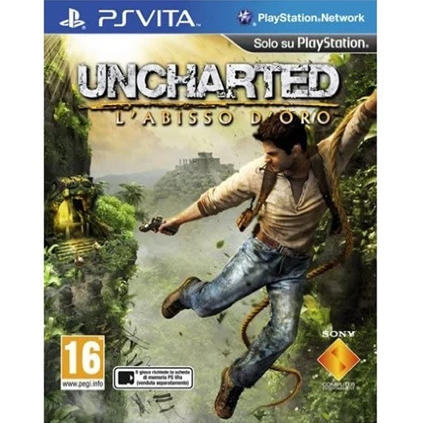 Uncharted L'Abisso D'oro PS Vita - Usato