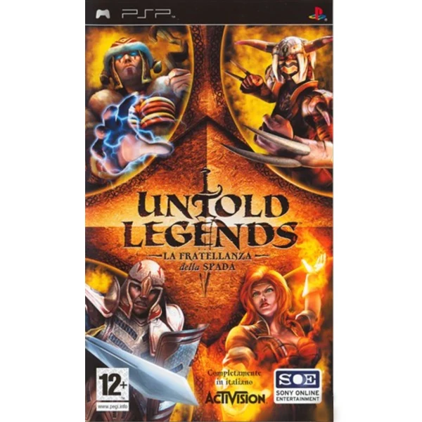 Untold Legends la Fratellanza della Spada PSP - Usato