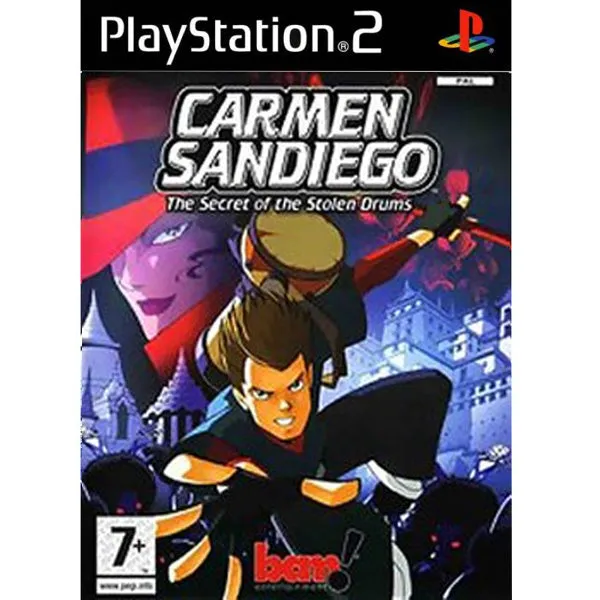 Carmen Sandiego The Secret Of The Stolen Drums PS2 - Usato