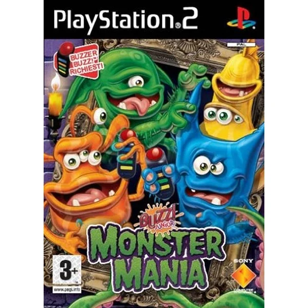 Buzz Junior Monster Mania PS2 - Usato