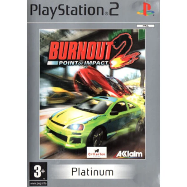Burnout 2 Point of Impact PS2 USA - Usato