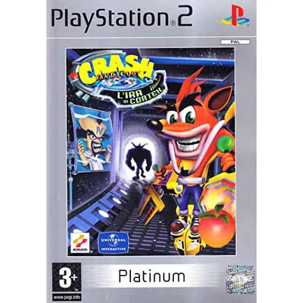 Crash Bandicoot L'Ira di Cortex PS2 - Usato