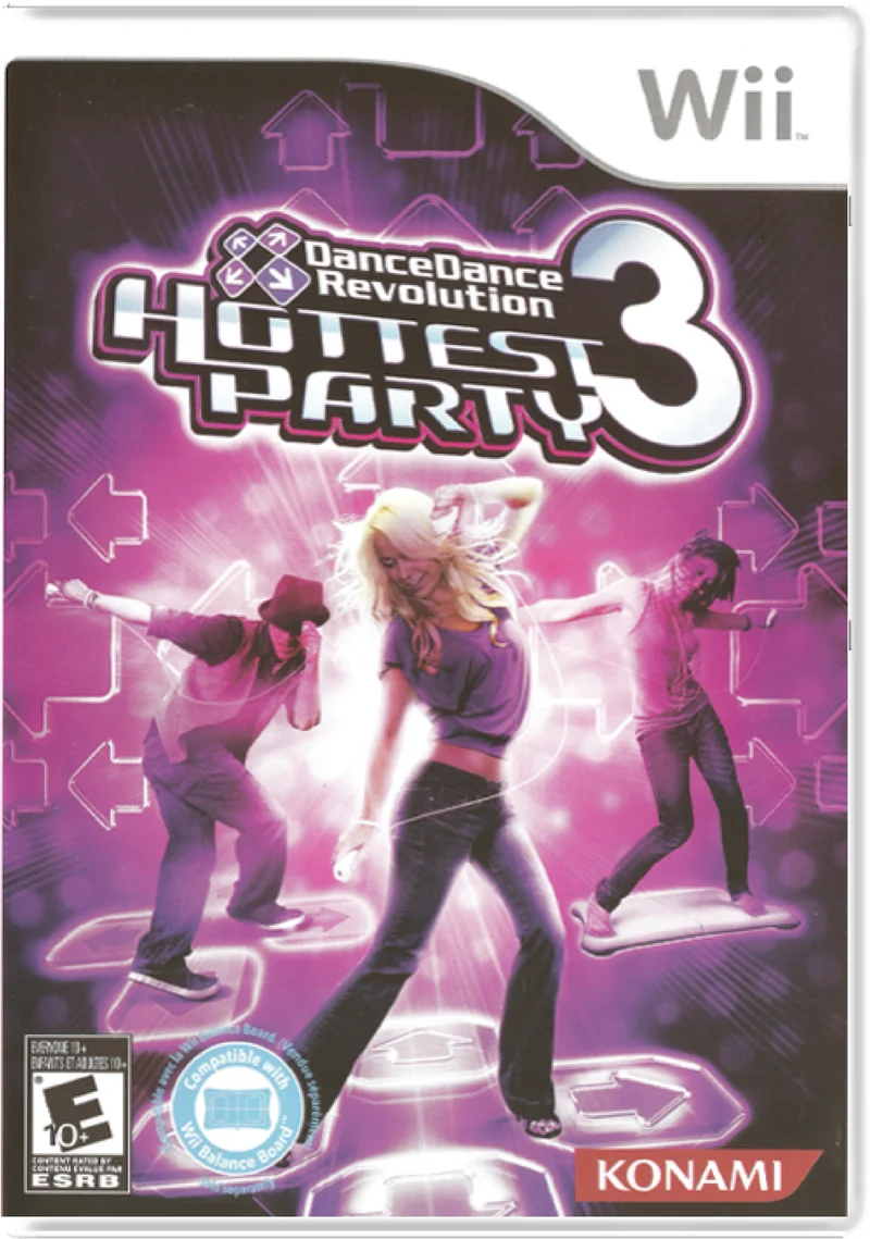 Dance Dance Revolution Hottest Party 3 - Nintendo Wii