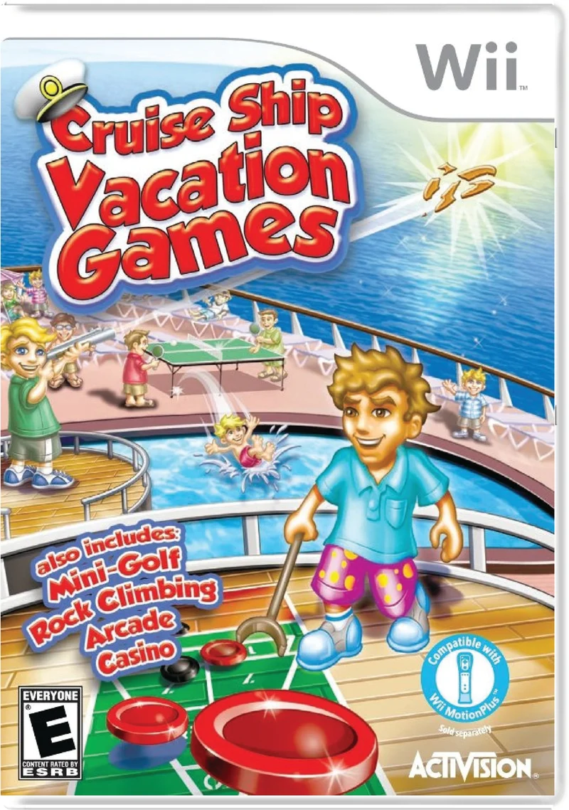 Cruise Ship Vacation Games - Nintendo Wii