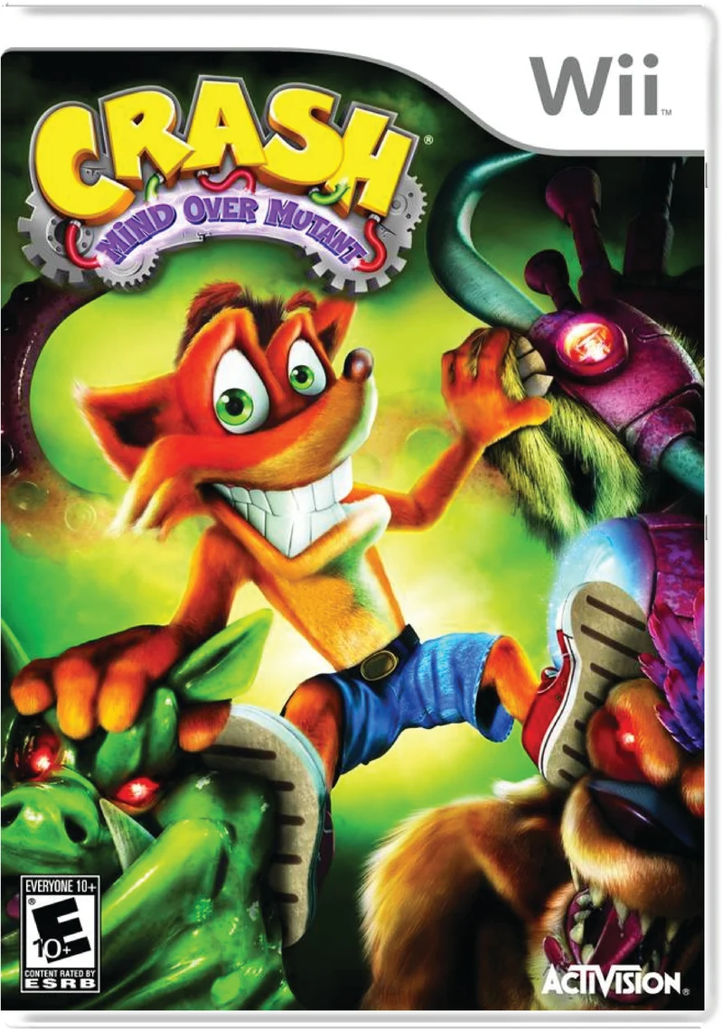 Crash Mind Over Mutant - Nintendo Wii