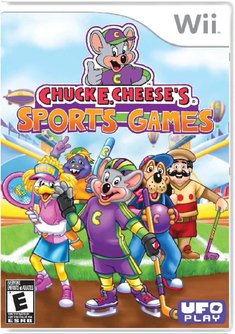 Chuck E. Cheese's Sports Games - Nintendo Wii
