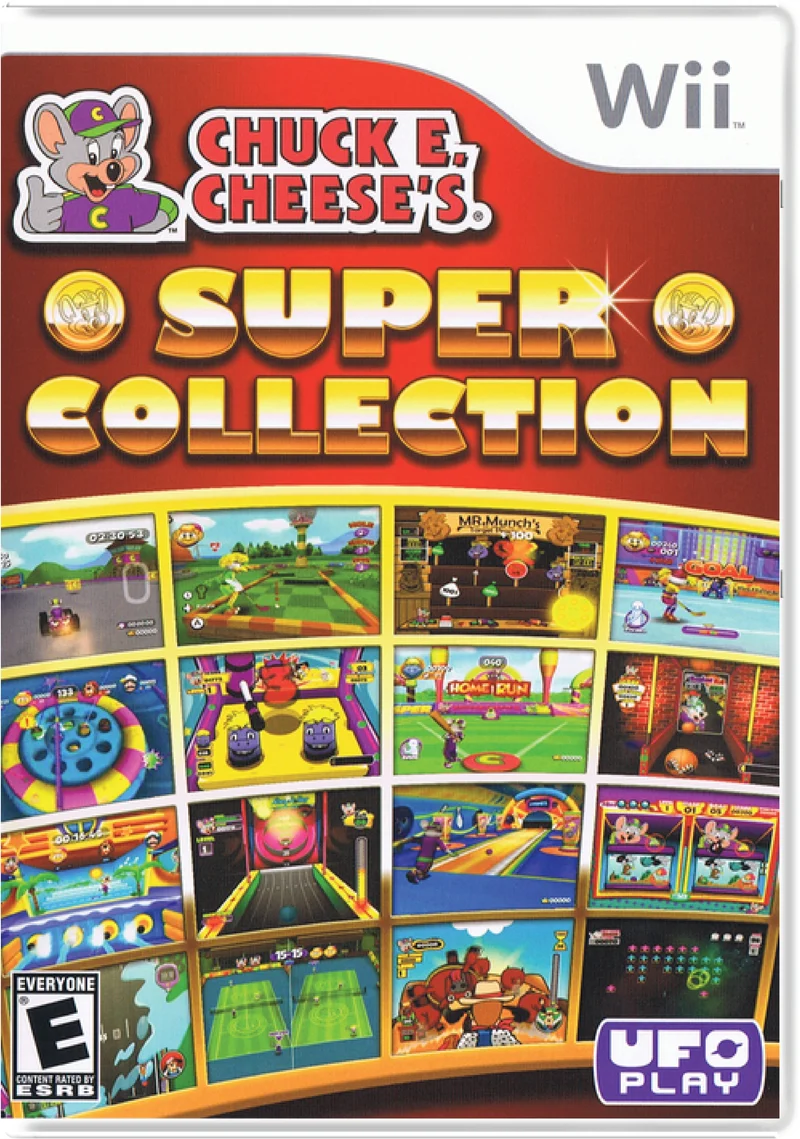 Chuck E Cheese's Super Collection - Nintendo Wii