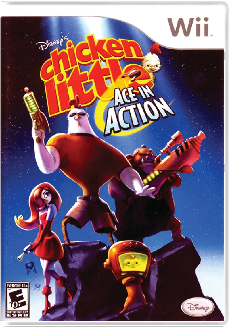 Chicken Little Ace In Action - Nintendo Wii