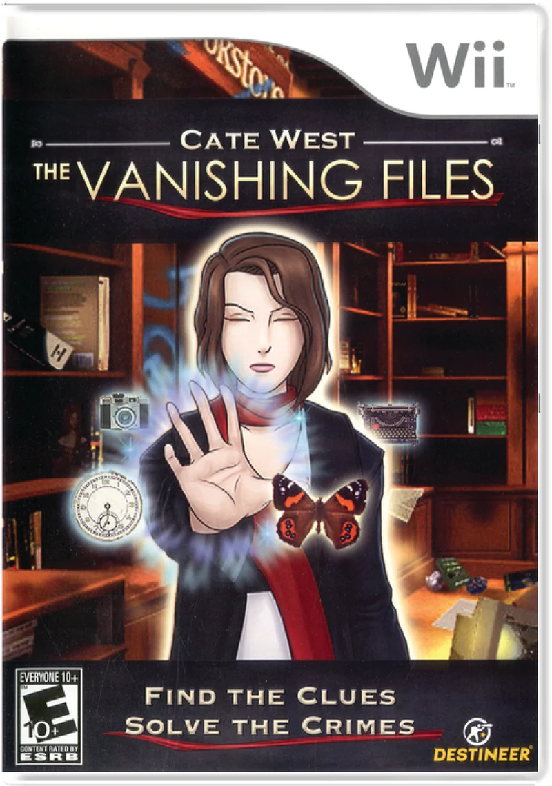 Cate West The Vanishing Files - Nintendo Wii