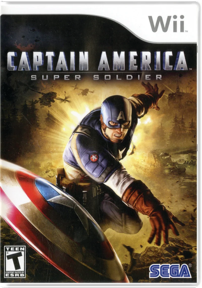 Captain America Super Soldier - Nintendo Wii