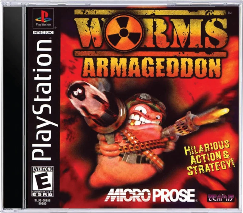 Worms Armageddon - Sony PlayStation 1 (PS1)