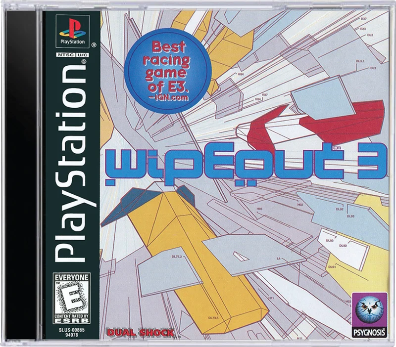 Wipeout 3 - Sony PlayStation 1 (PS1)