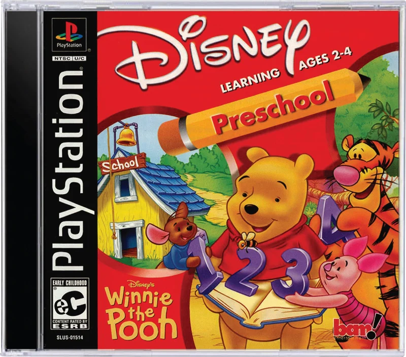 Winnie the Pooh Preschool - Sony PlayStation 1 (PS1)