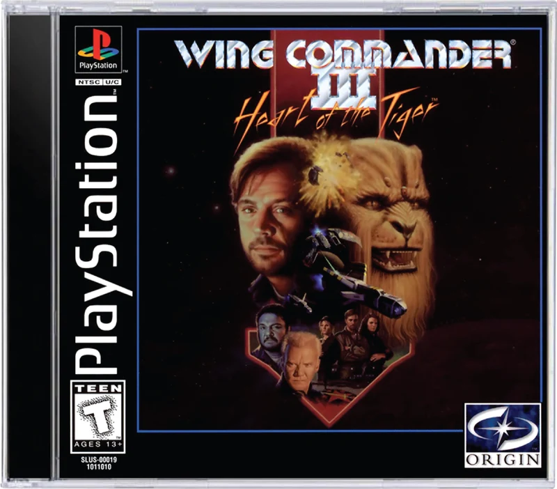 Wing Commander III Heart of the Tiger - Sony PlayStation 1 (PS1)