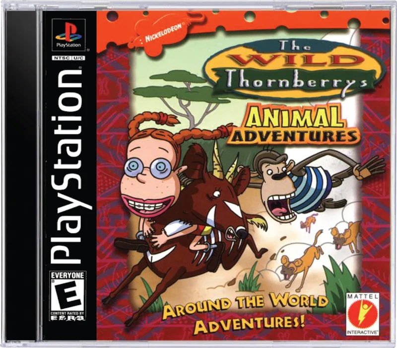 Wild Thornberrys Animal Adventures - Sony PlayStation 1 (PS1)