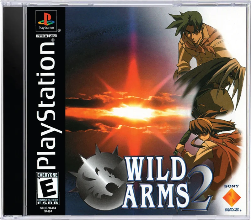 Wild Arms 2 - Sony PlayStation 1 (PS1)