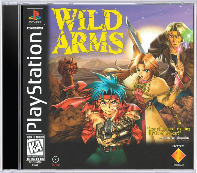 Wild Arms - Sony PlayStation 1 (PS1)