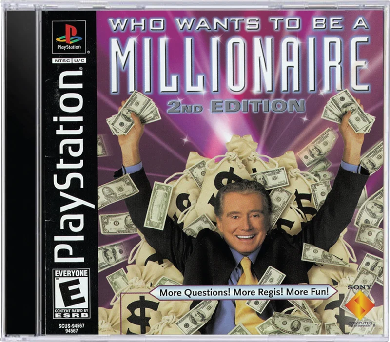 Who Wants To Be A Millionaire 2nd Edition - Sony PlayStation 1 (PS1)