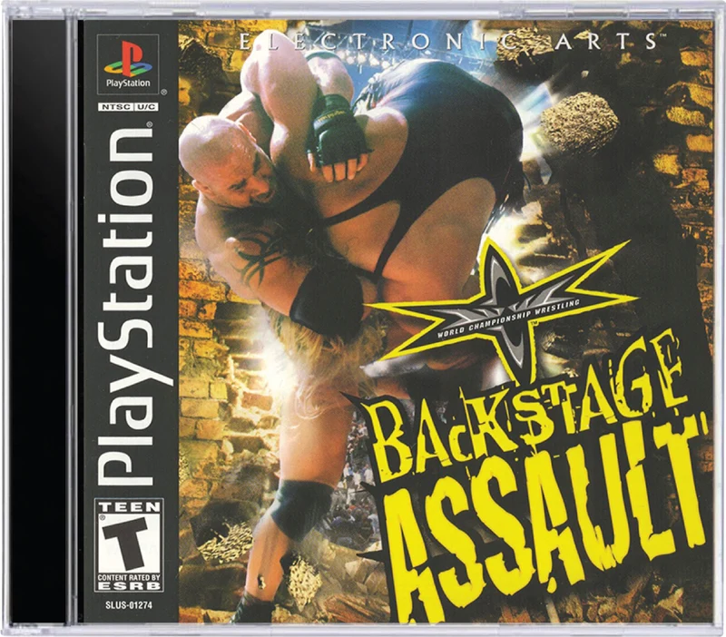 WCW Backstage Assault - Sony PlayStation 1 (PS1)