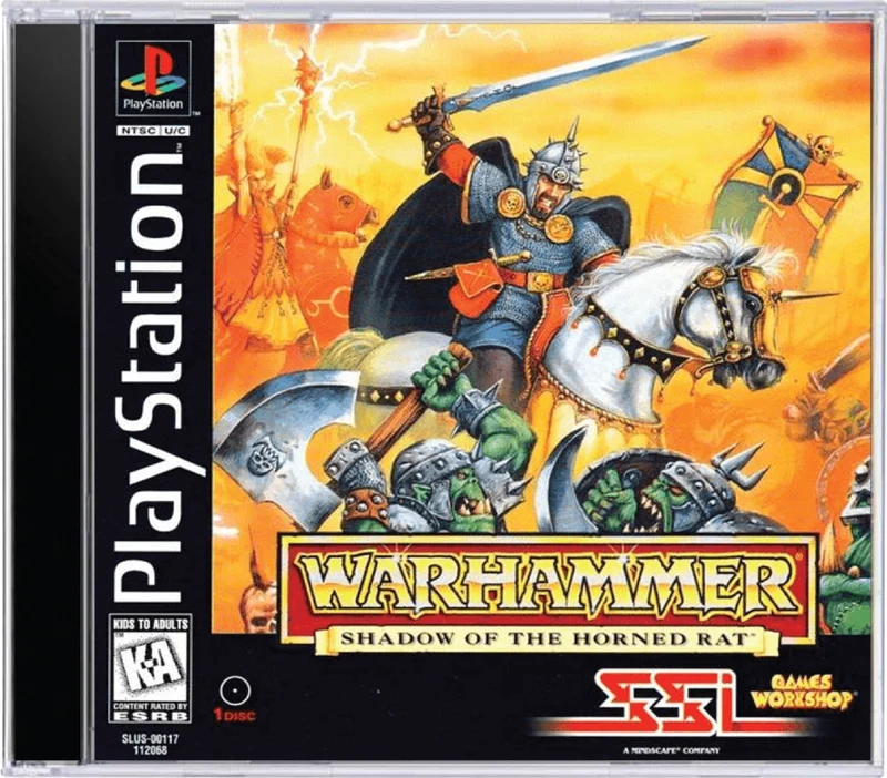 Warhammer Shadow of the Horned Rat - Sony PlayStation 1 (PS1)