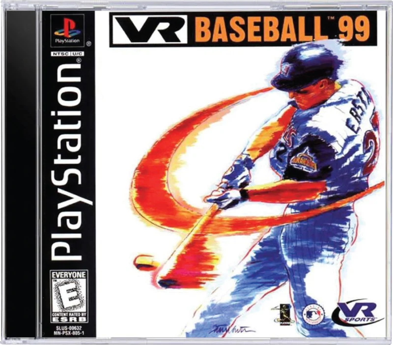 VR Baseball 99 - Sony PlayStation 1 (PS1)