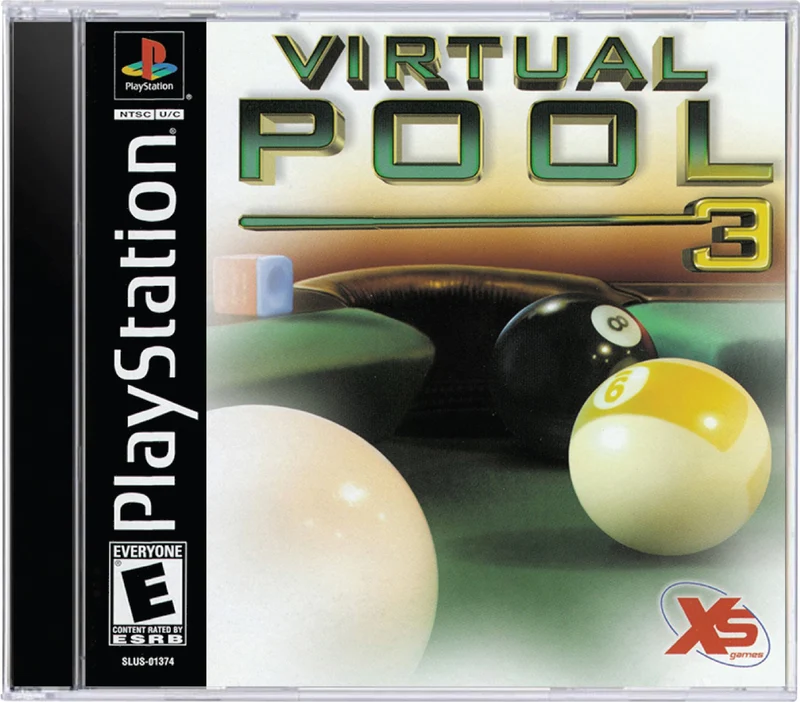 Virtual Pool 3 - Sony PlayStation 1 (PS1)