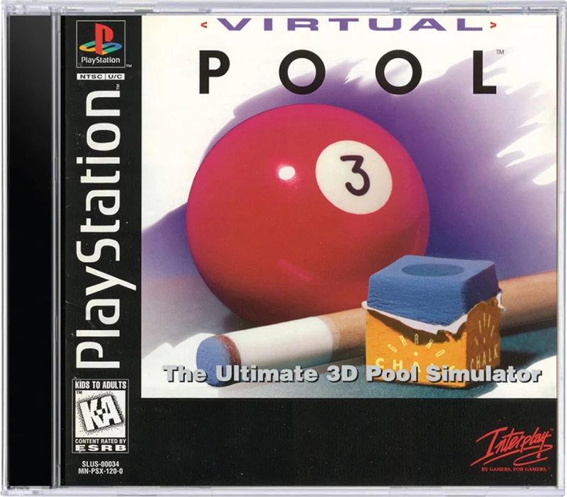 Virtual Pool - Sony PlayStation 1 (PS1)