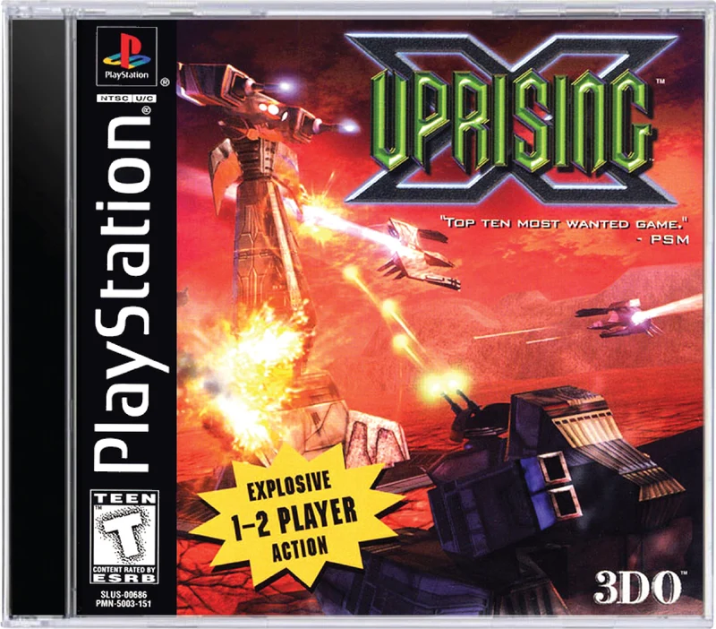 Uprising-X - Sony PlayStation 1 (PS1)