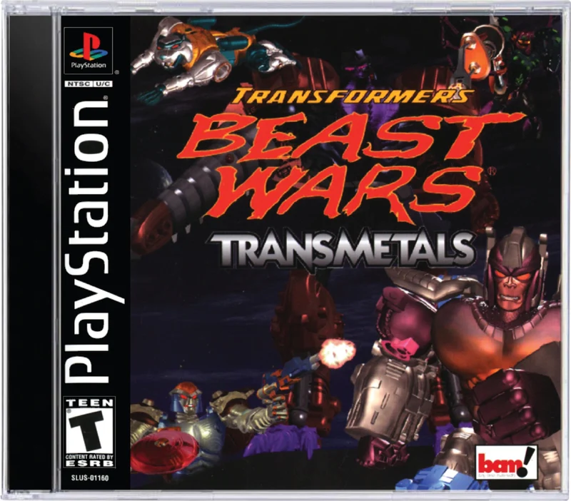 Transformers Beast Wars Transmetals - Sony PlayStation 1 (PS1)