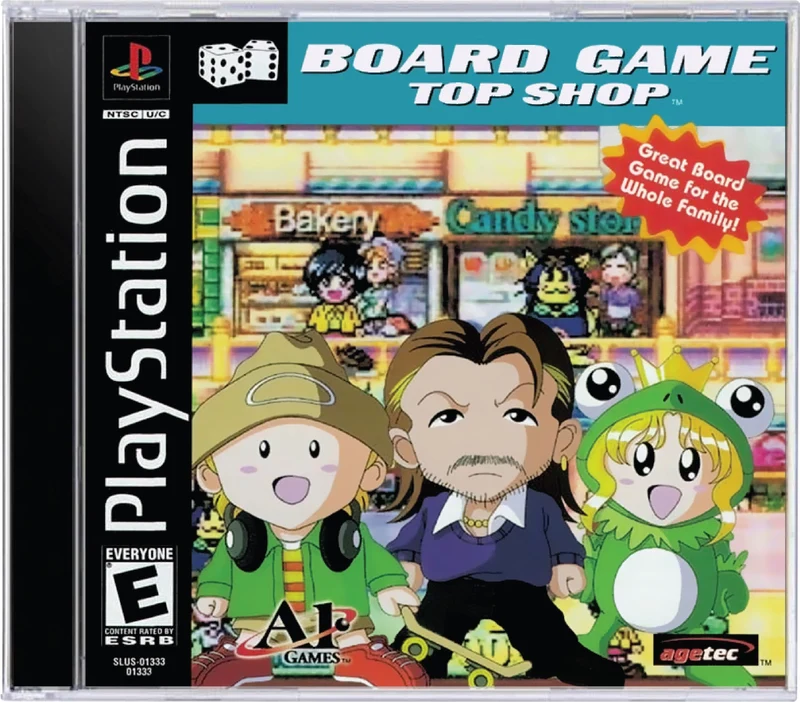 Board Game: Top Shop - Sony PlayStation 1 (PS1)