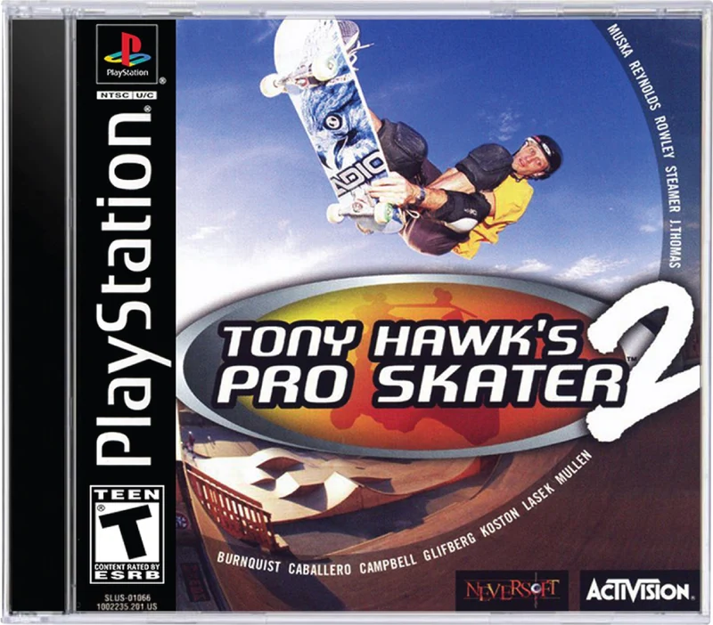 Tony Hawk Pro Skater 2 - Sony PlayStation 1 (PS1)