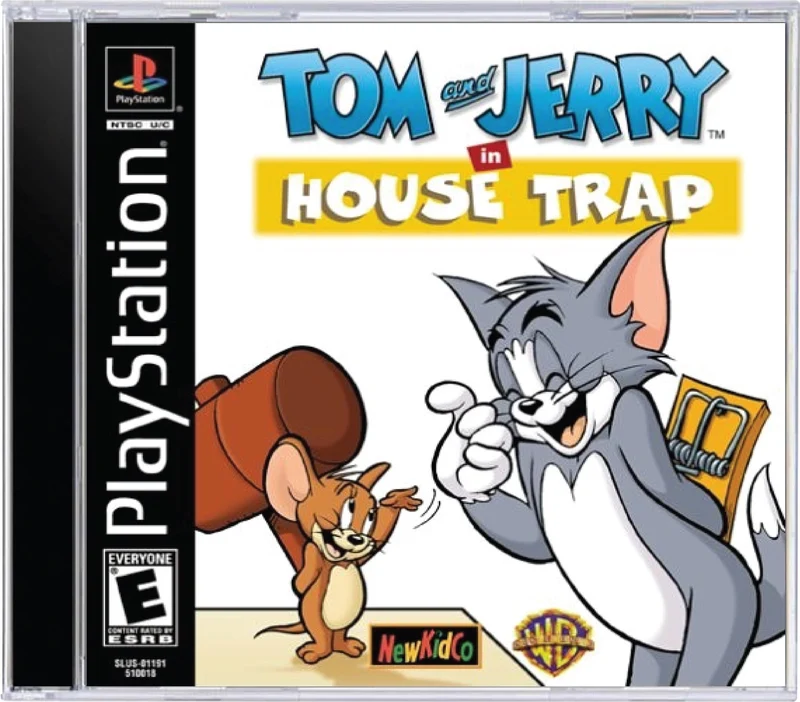 Tom and Jerry In House Trap - Sony PlayStation 1 (PS1)