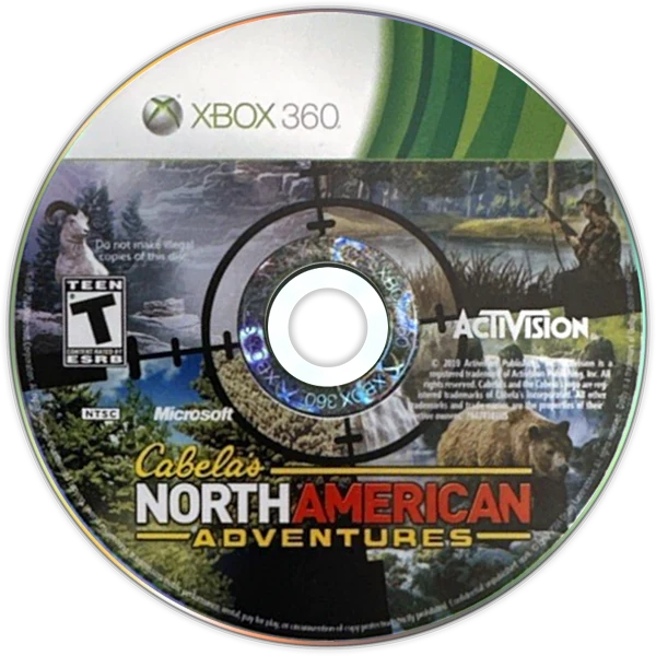Cabela's North American Adventures - (Game Only) (Xbox 360)