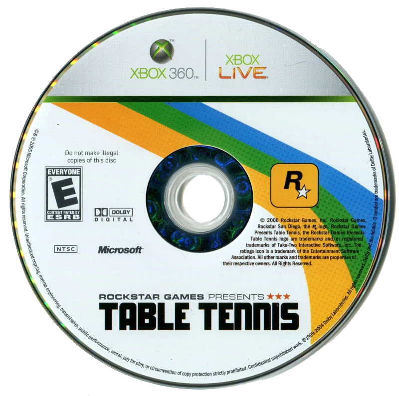 Table Tennis - (Game Only) (Xbox 360)