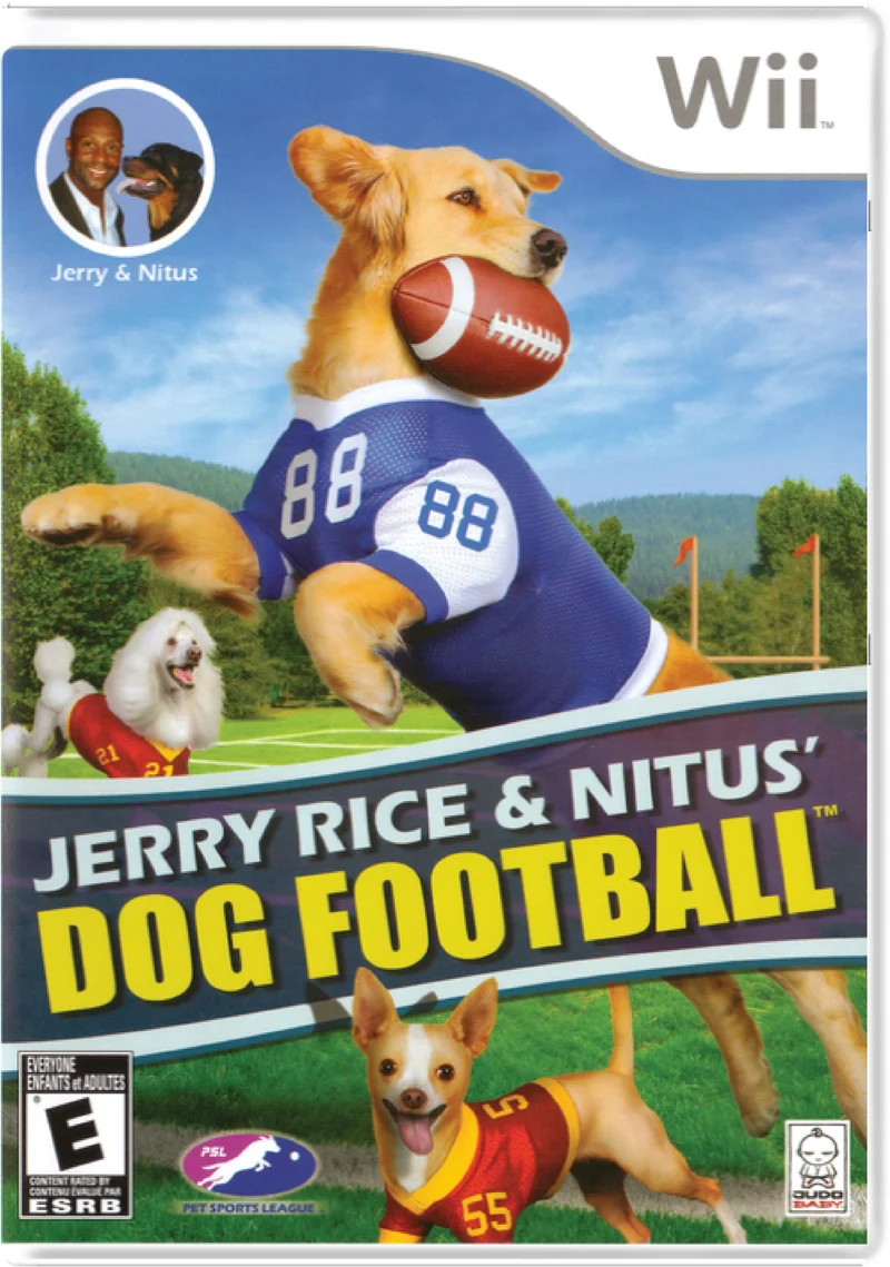 Jerry Rice & Nitus' Dog Football - Nintendo Wii