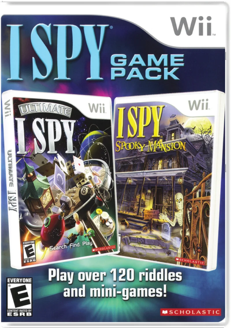 I Spy Game Pack Ultimate and Spooky Mansion - Nintendo Wii