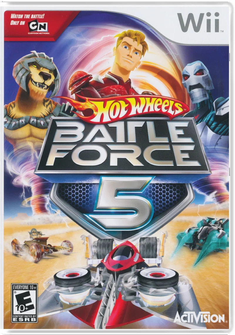 Hot Wheels Battle Force 5 - Nintendo Wii
