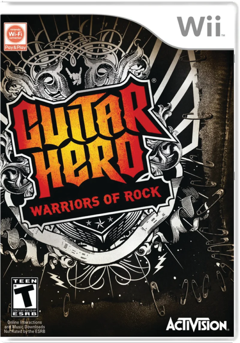 Guitar Hero Warriors of Rock - Nintendo Wii